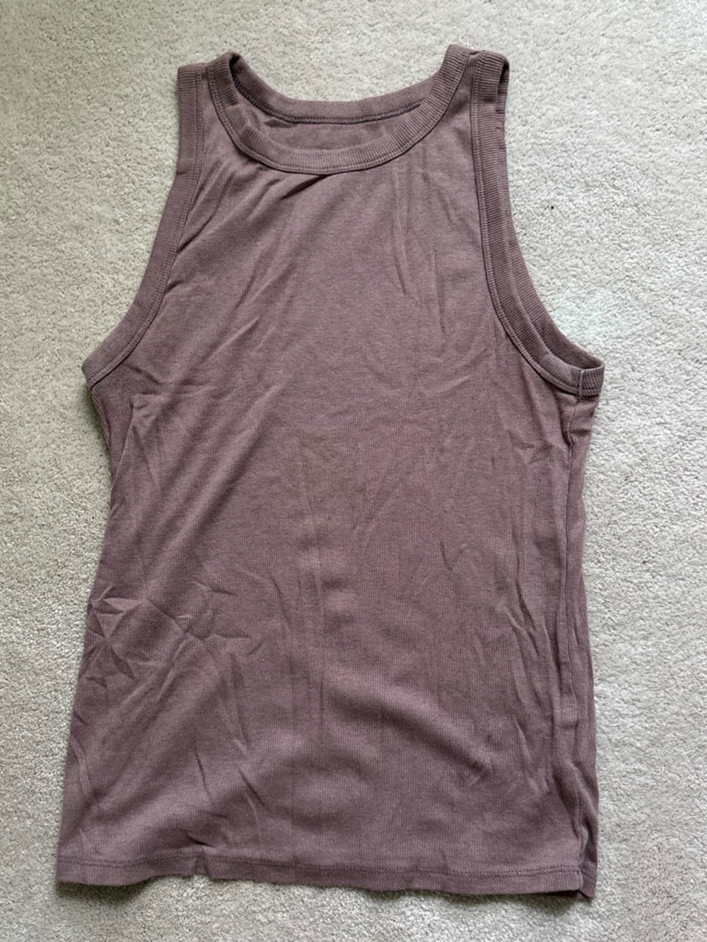 Target mauve ribbed tank top size women’s XL